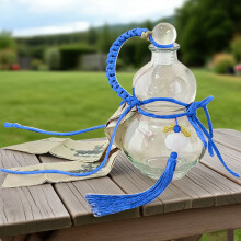 Gourd Glass Set For Decoration And Infusion For Scenic Outdoor Use Elegant Accessories