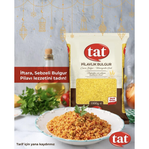 Turkish Coarse Bulgur tat 1kg 1
