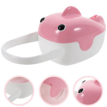 Dustproof Pacifier Storage Portable Baby Pacifier Case Pink PP for Daily Use 1Set