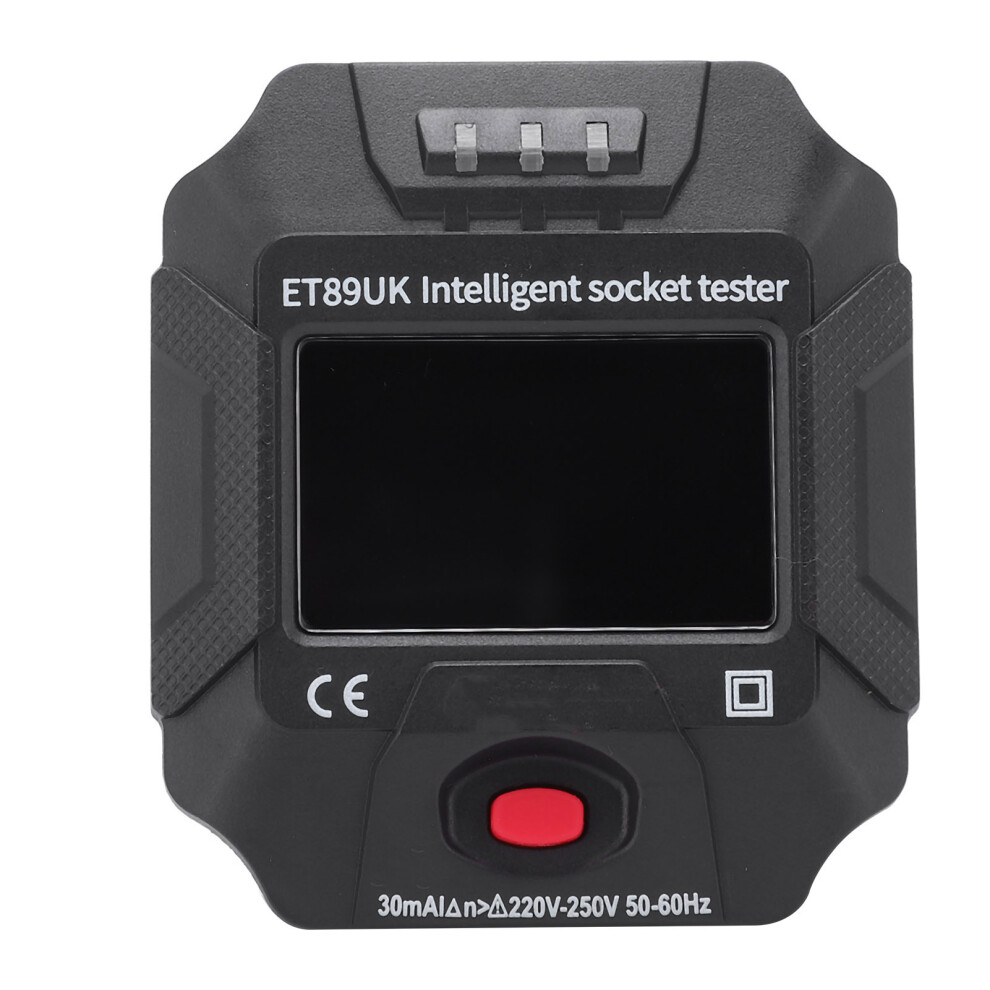 Circuit Polarity Detector Mini Portable Socket Tester Lcd Backlight Display Plug In Voltage Measurement Electrical Outlet Tester With Rcd Gfci Test 9191629392032