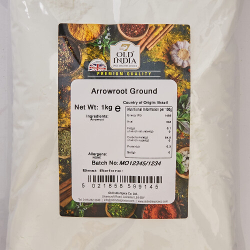 Old India Arrowroot Ground 1kg 1