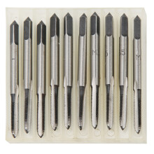 Metrisches Gewindebohrer-Set, Spiralbohrer, Spitze, Kohlenstoffstahl, Hochgeschwindigkeitsstahl, Präzisionsgewindewerkzeug, schlagfest für