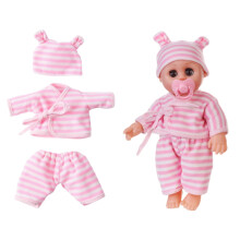 Reborn Doll Christmas Clothes Set Elastic Material Easy to Wear and Remove Ideal Gift for Doll Enthusiasts Size: 11.8x1.96x1.96 inches