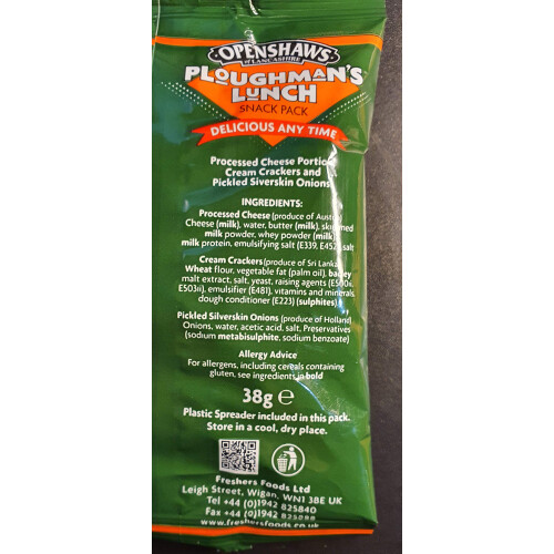 Ploughman's Lunch Snack Pack 8 x 38g 2
