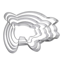 1pc Bread Embossing Molds for Creative Baking Grade Stainless Steel Conchae Cutter Kitchen Cooking Accessories