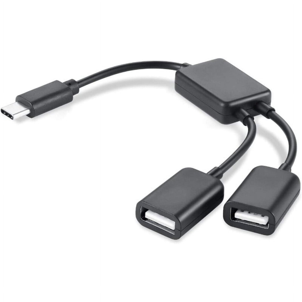Typc Type-C To Dual Usb 2.0 Splitter Hub Â Compatible With Apple Macbook, Macbook Pro, Pixel, Galaxy S9/S8/Note 8 & Usb-C Devices 9558633016062