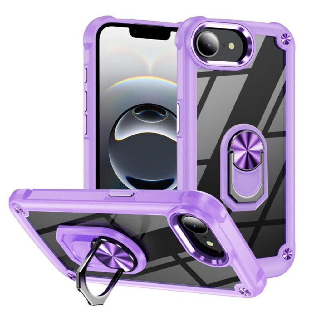 Iphone 16E Armor Case Heavy Duty Shockproof Purple 941196975621