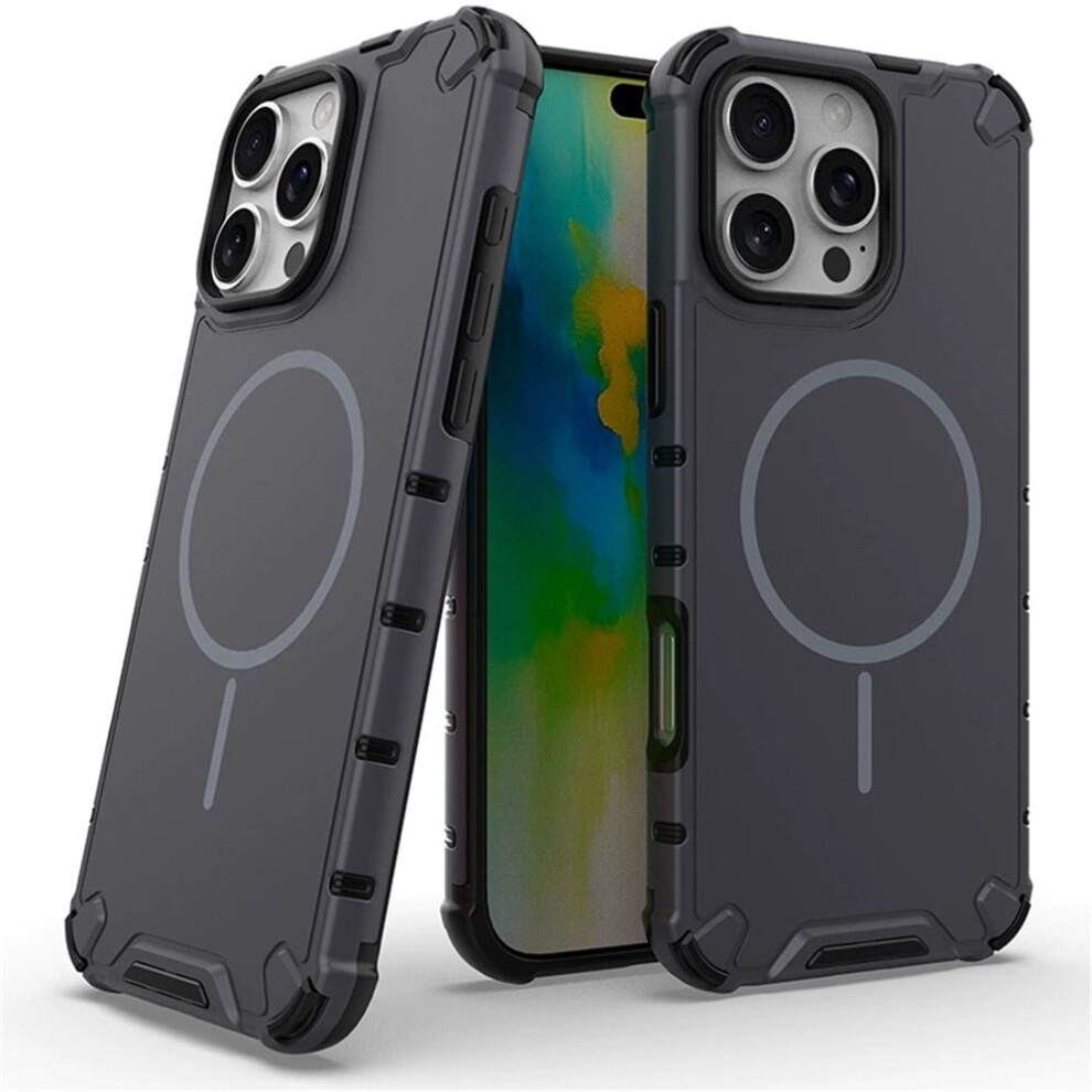 Iphone 14 Pro Max Airbag Case Magsafe Compatible Dark Grey 941196976529