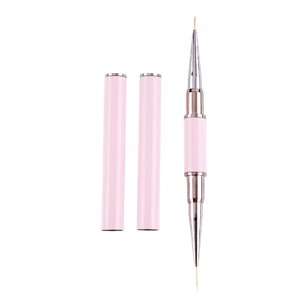 Double Ended Nail Art Brushes Thin Detail 2pcs