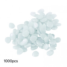 Glow-in-the-Dark Garden Rocks, 40 lb Bulk Pebbles (1 cm), Stepping Stones & Landscaping – Compatible with DIY Kits