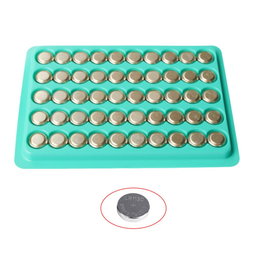 50/100 μπαταρίες AG10 κουμπιών LR54LR1130 1.55V για ρολόγια/ρολόι/αριθμομηχανές/παιχνίδια