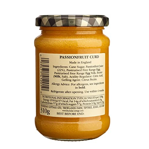 Thursday Cottage - Passionfruit Curd 310g 1