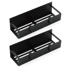 Magnetic Spice Rack Kitchen Storage Rack Magnetic Spice Storage Rack with Hook for Refrigerator Door No Drilling Anti-slip Great Load Bearing Kitchen