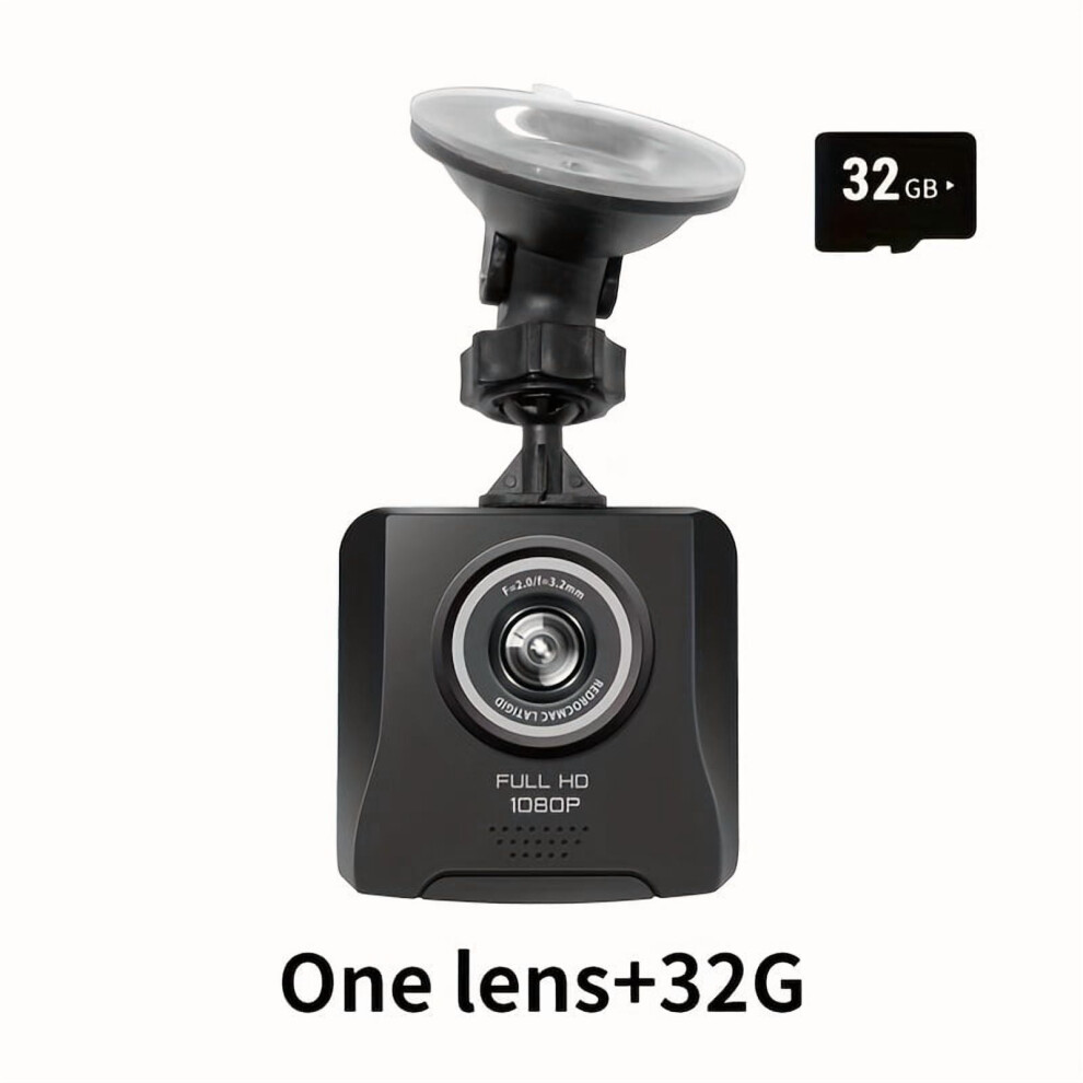 1080P Full Hd Dashcam With 140 Lens, Ir Night Vision, Loop Recording, 2" Ips Screen, Motion Detection & G-Sensor 9418476661914