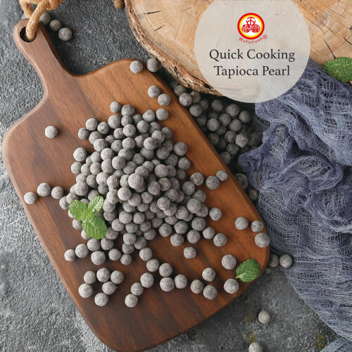 Wu Fu Yuan Black Tapioca Pearl, 250 g (Packaging May Vary) 2