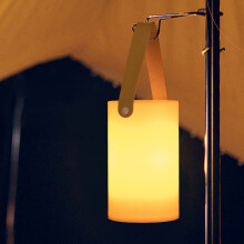 Linterna LED recargable para camping, lámpara portátil para tienda de campaña con 3 modos de color, luz ambiental regulable para mesa, ideal para