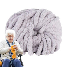 Chenille Yarn for Crocheting 88.5Ft Blanket Yarn Knitting Supplies Crocheting Craft for Hat Throw Pillow Baby Clothes Pet Bed Basket Scarf designer