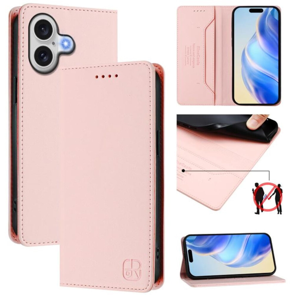 Rfid-Blocking Pu Leather Wallet Case For Iphone 17 6.3 Inch 9130661376877