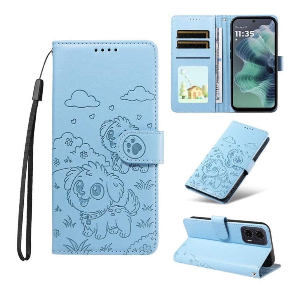 Motorola Moto G35 5G Leather Case With Rfid Wallet And Flip 9170372626502