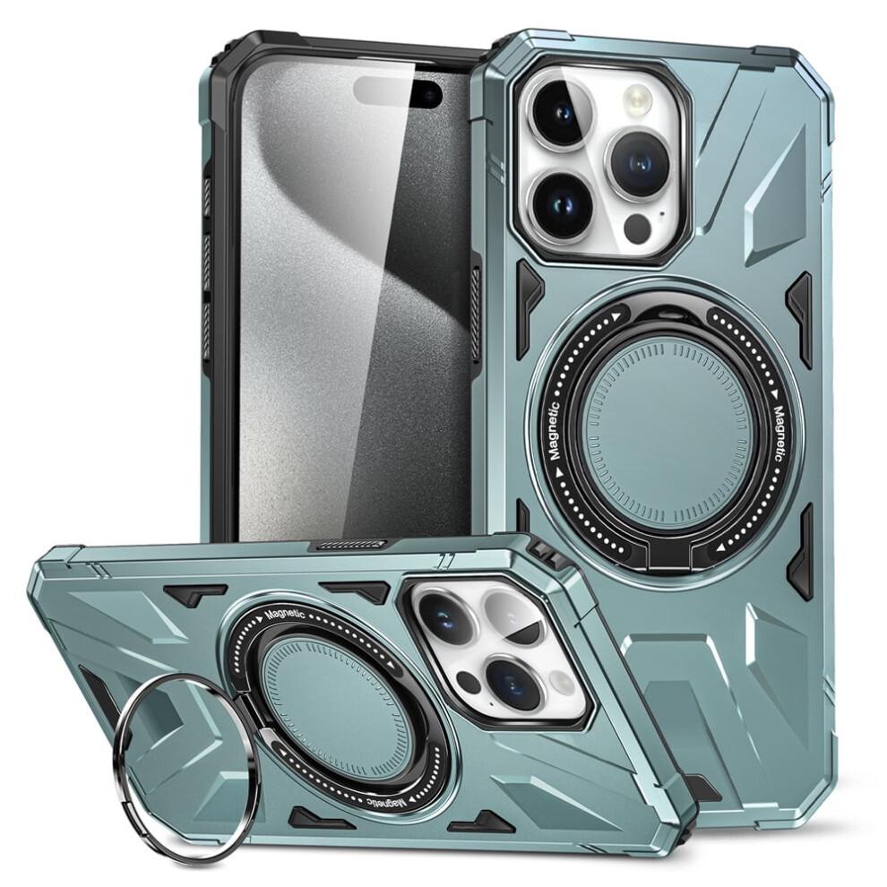 Iphone 14 Pro Max 6.7 Inch Case Magsafe Compatible Green 9170372624164