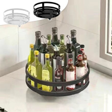 Rotating Spice Rack for Countertop – Multifunctional Storage Shelf with Easy Access, Compatible with Home Cooks & Organized Pantries