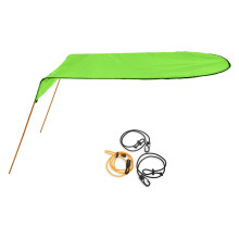 Universal Single Kayak Canoe Awning Fishings Sun Canopy 125X110Cm Folding Sunshade Tents Rain Shelters Boats Accessories