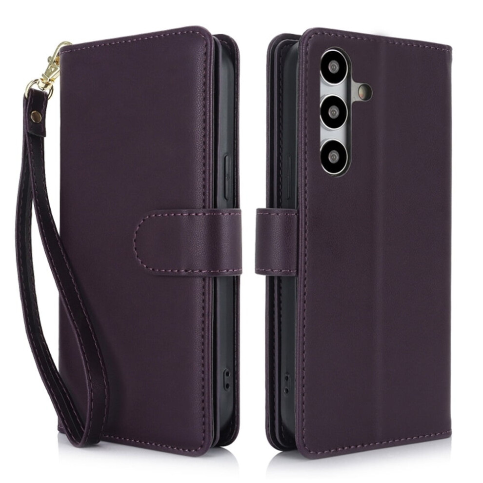 Leather Magnetic Wallet Case For Samsung Galaxy S24+/S25+ 9170372627547
