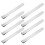 8Pcs Silver Cotton Candy Machine Clips Durable Stainless Steel Set 10