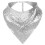 Metallisk Punk Bandana Skjerf - 15,5x32cm 1