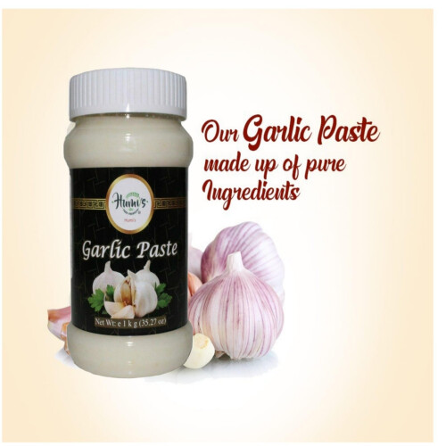 HUMI'S GARLIC PASTE | AUTHENTICATE TASTE |GREAT FLAVOUR|NEW PACK |1 KG 1