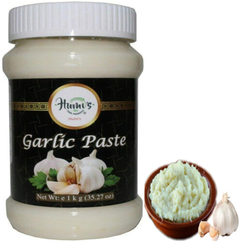 HUMI'S GARLIC PASTE | AUTHENTICATE TASTE |GREAT FLAVOUR|NEW PACK |1 KG 2