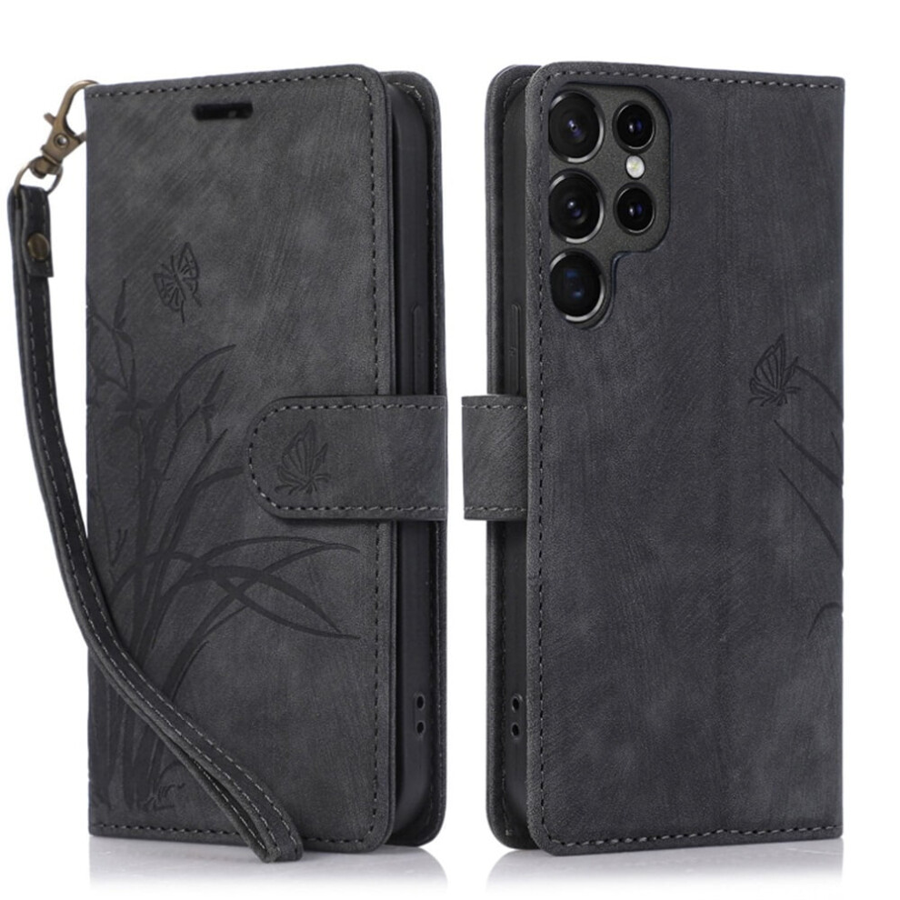 Leather Flip Wallet Case For Samsung Galaxy S24 Ultra 5G 9180435657503