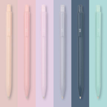 Aesthetic Pencils, 0.7mm Automatic Mechanical Colored Pencils, Solid Pastel Colors, 1 Pack with Ergonomic Triangular Barrel for Writing