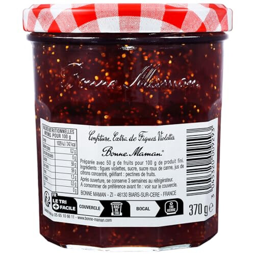 Bonne Maman Jam Figs Purple 370 2