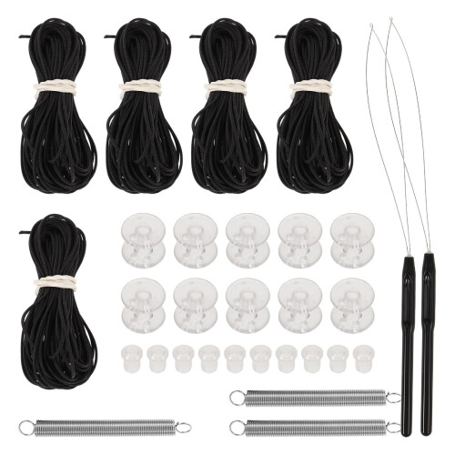 6Sets Plastic Rv Window Blind Repair Kit Assorted Color Replacement 1