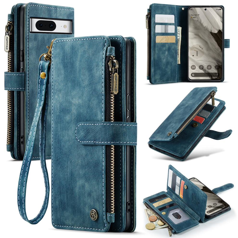 Caseme Wallet Case For Google Pixel 8 6.2 Inch Pu Leather 9180435660954