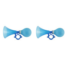 2PCS Kids Bike Air Horn - Loud Squeeze Honking Horn for Bicycles & Scooters, Fun Clown Horn with Easy-Grip Bulb, Bike Accessory for Children Ages 3+
