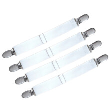 4pcs Elastics Bed Sheet Strips Fasteners Adjustables Mattress Cover Blankets Holder Suspenders Sheet Grippers Belt Beddings