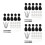 6Sets Plastic Rv Window Blind Repair Kit Assorted Color Replacement 8