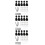 6Sets Plastic Rv Window Blind Repair Kit Assorted Color Replacement 10