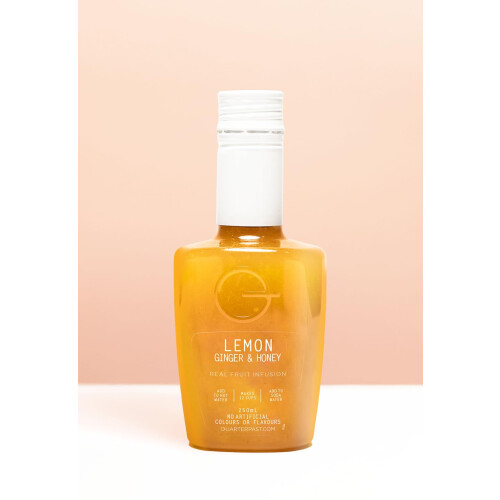 QUARTERPAST Lemon, Ginger & Honey Fruit Tea Infusion - 250ml 1