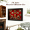 Mini Museum Silhouette Shadow Box Kit Red 1