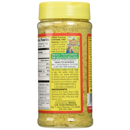 Bragg's Nutritional Yeast 4.5oz 2 Pack 2