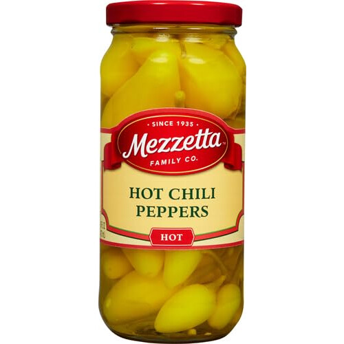 Mezzetta Hot Chili Peppers, 16 oz 1