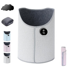 Upgraded Leg Toaster Heater for Office, 6 Temp Settings & Timer, 5-sec Heat, Overheat Protection, Portable Folding Foot Warmer (Gray)