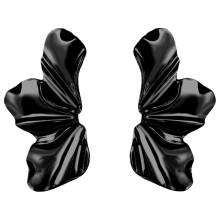 Gold Flower Stud Earrings for Women – Alloy, Lightweight