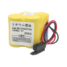 BR-2/3AGCT4A BR2/3AG BR2/3AGCT4A Battery for FANUC A98L-0031-0025 w/plug