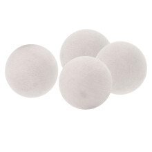 4Pcs Foosball Balls 36 mm for Official Tabletop Game for Adults Replacements White