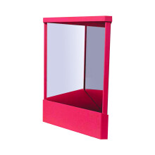 Non-Reversing Mirror – True Image Vanity Makeup Mirror, Non-Magnifying Real View for Accurate Makeup, Skincare & Professional Use, Compatible with