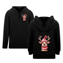 Youth Boys Printed Hoodie Pullover Sweatshirt – Zipper Eyelet Accent With Pocket Design, Casual Activewear Style, Outdoor Play And Daily Wear